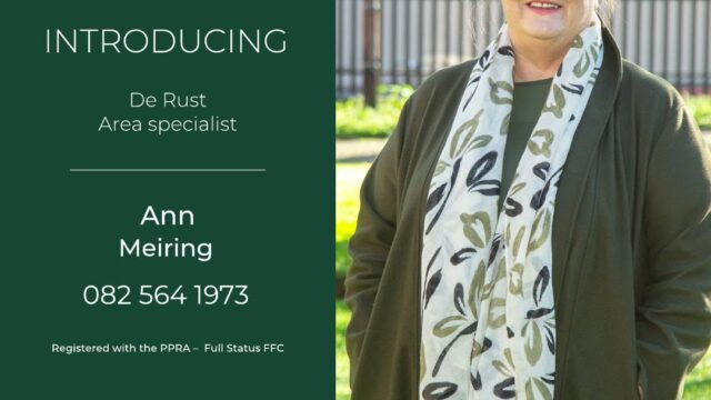Ann Meiring Pam Golding De Rust